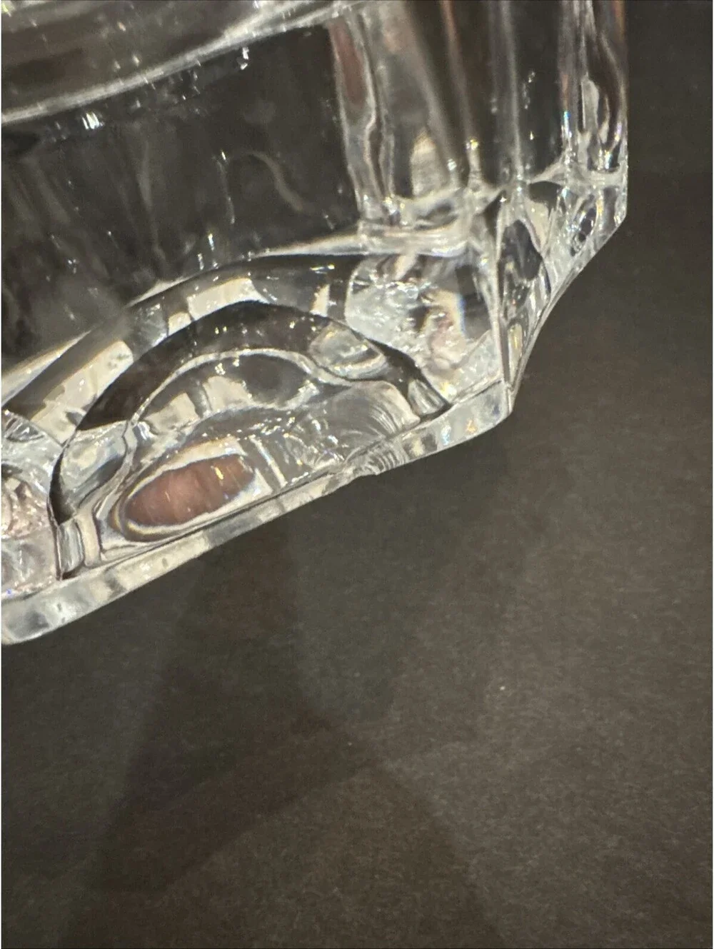 Stunning Mikasa VICEROY Flair Vase 13.75” Clear Cut Lead Crystal Czech Republic
